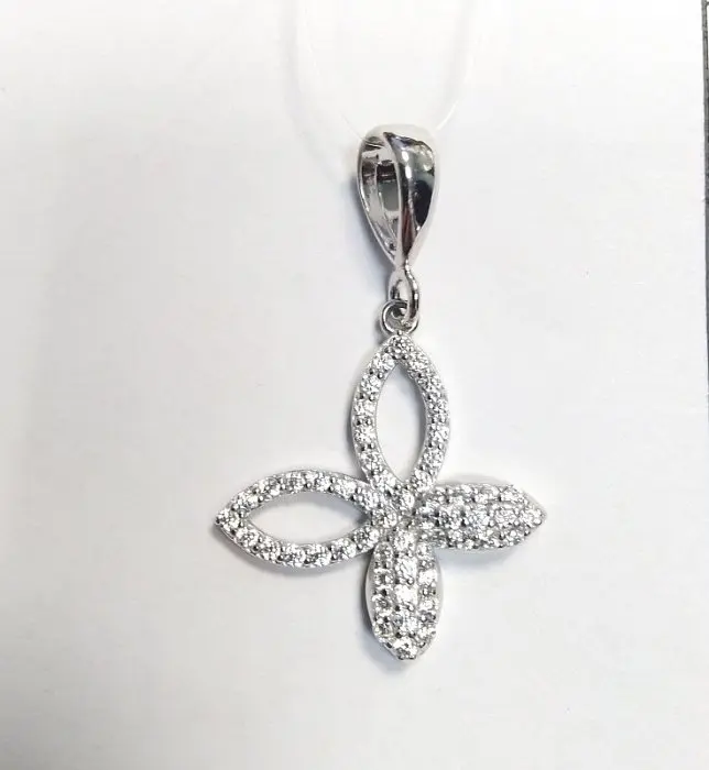 Подвеска декоративная из серебра