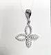 Подвеска декоративная из серебра
