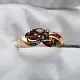 Кольцо декоративное из красного золота
