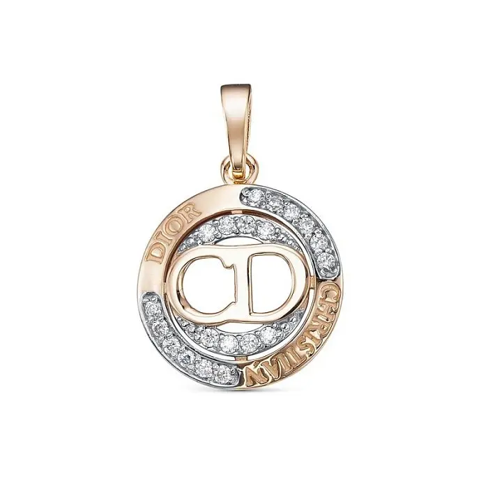 Подвеска декоративная из красного золота