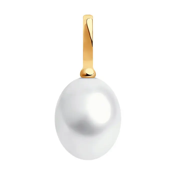 Подвеска декоративная из красного золота