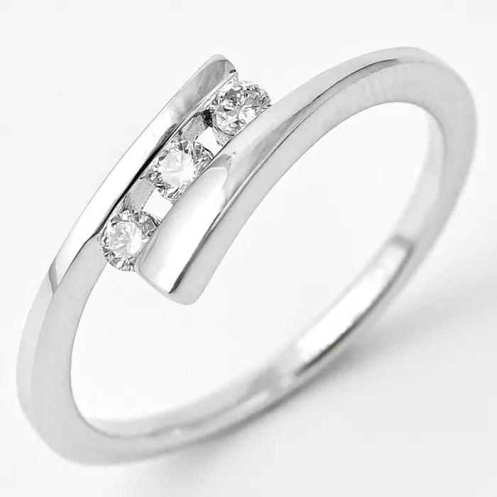 Кольцо декоративное из серебра
