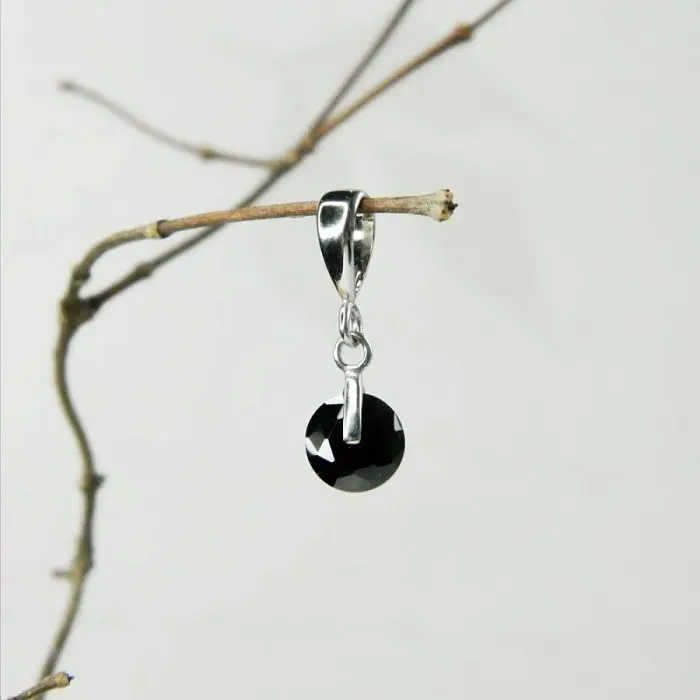 Подвеска декоративная из серебра