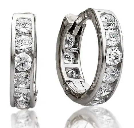 Серьги детские из серебра