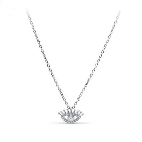 Цепь колье из серебра