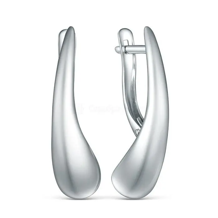 Серьги 220-10-224р вид 2