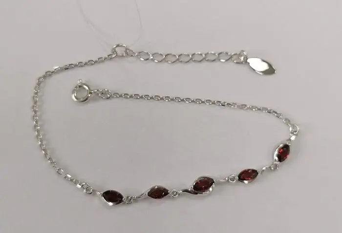 Браслет декоративный из серебра