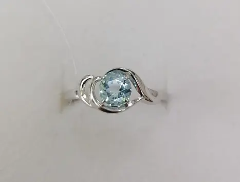 Кольцо декоративное из серебра