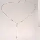 Цепь колье из серебра