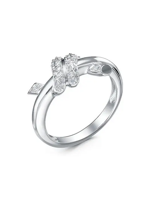 Кольцо декоративное из серебра