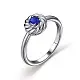 Кольцо декоративное из серебра