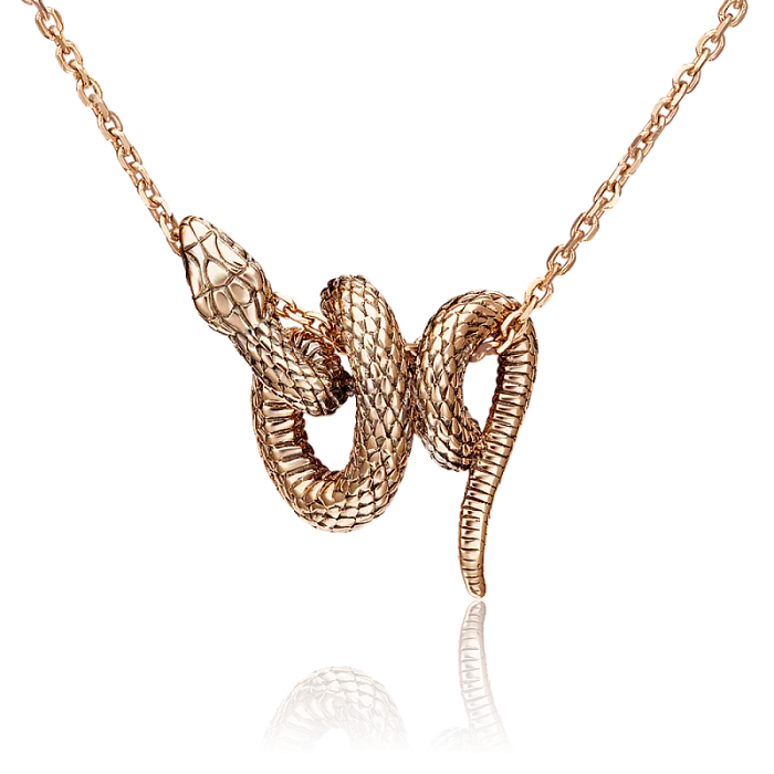 Подвеска декоративная из красного золота вид 1