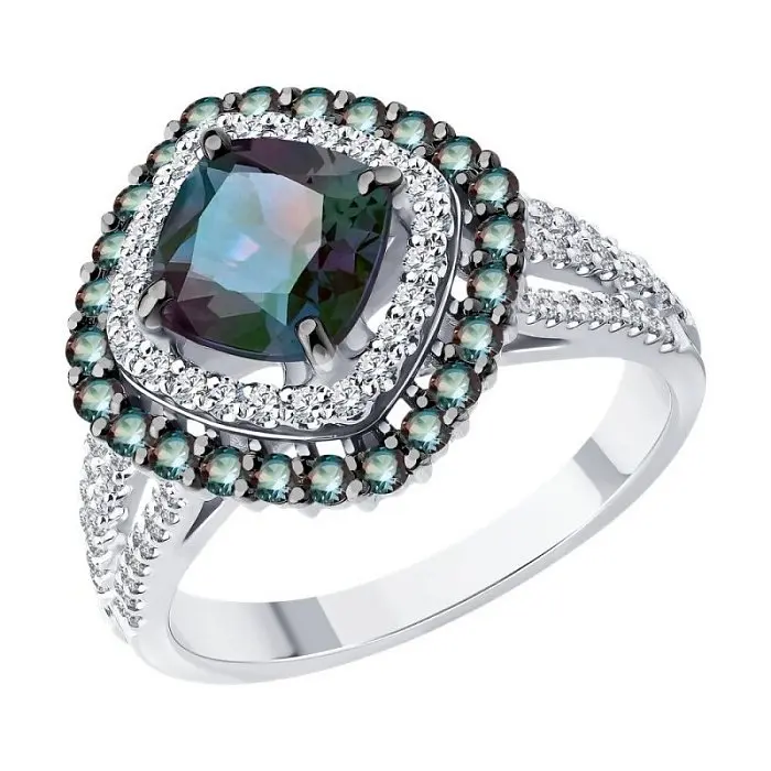 Кольцо декоративное из белого золота Кольцо декоративное из белого золота