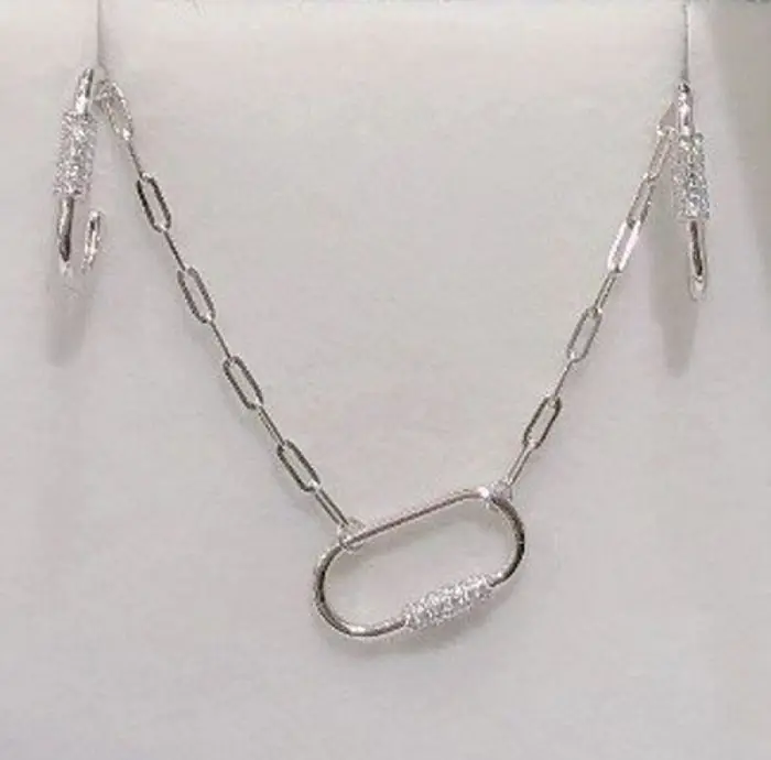 Серьги пуссеты из серебра