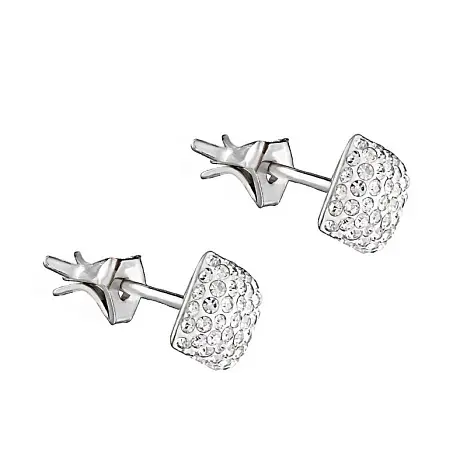 Серьги пуссеты из серебра