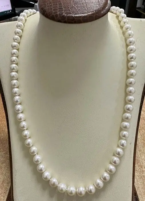 Бусы из красного золота