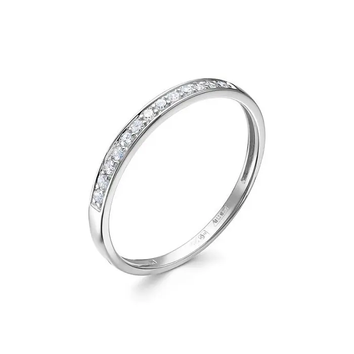 Кольцо декоративное из комбинированного золота с бриллиантами