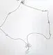 Цепь колье из серебра