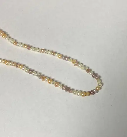 Цепь колье из серебра