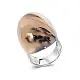 Кольцо декоративное из серебра