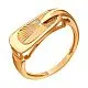 Кольцо декоративное из красного золота