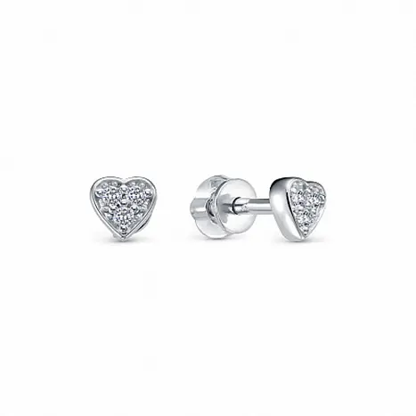 Серьги пуссеты из серебра