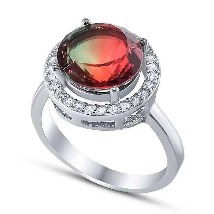 Кольцо декоративное из серебра