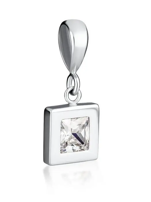 Подвеска декоративная из серебра