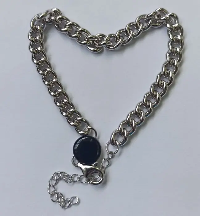 Браслет декоративный из серебра