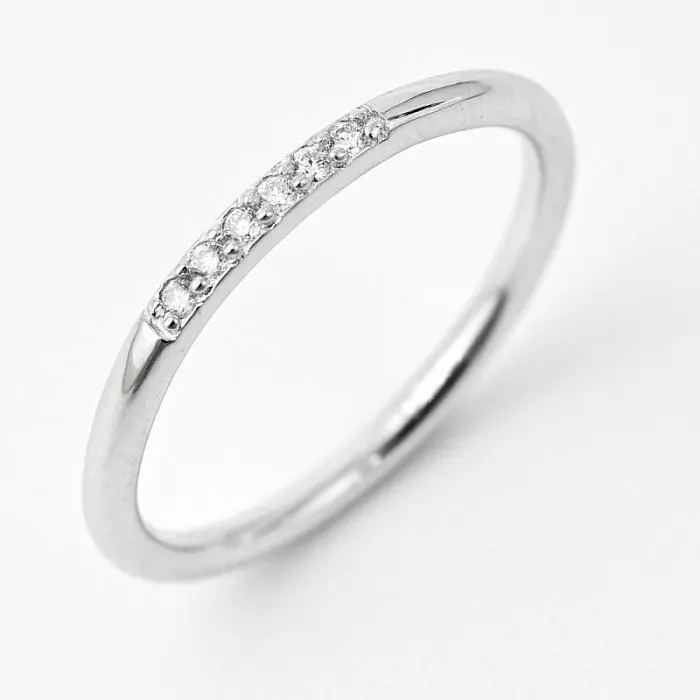 Кольцо декоративное из серебра