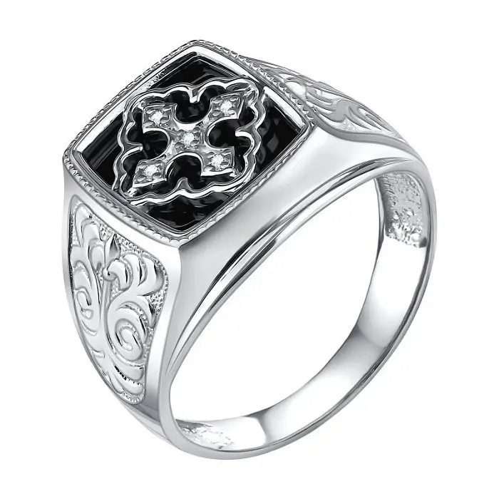 Печатка из серебра вид 1