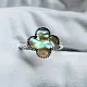 Кольцо декоративное из серебра