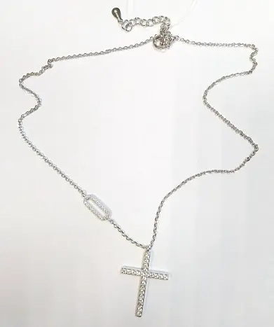Цепь колье из серебра