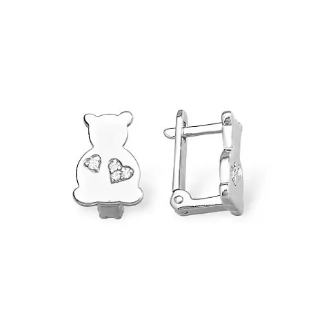 Серьги детские из серебра