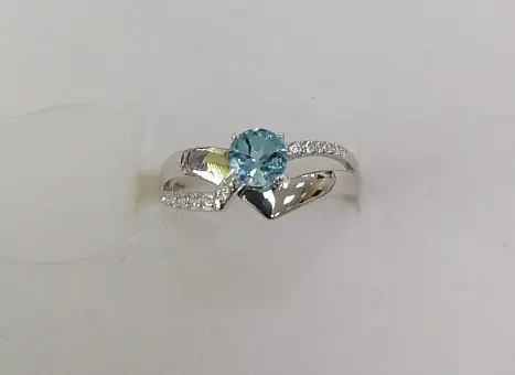 Кольцо декоративное из серебра