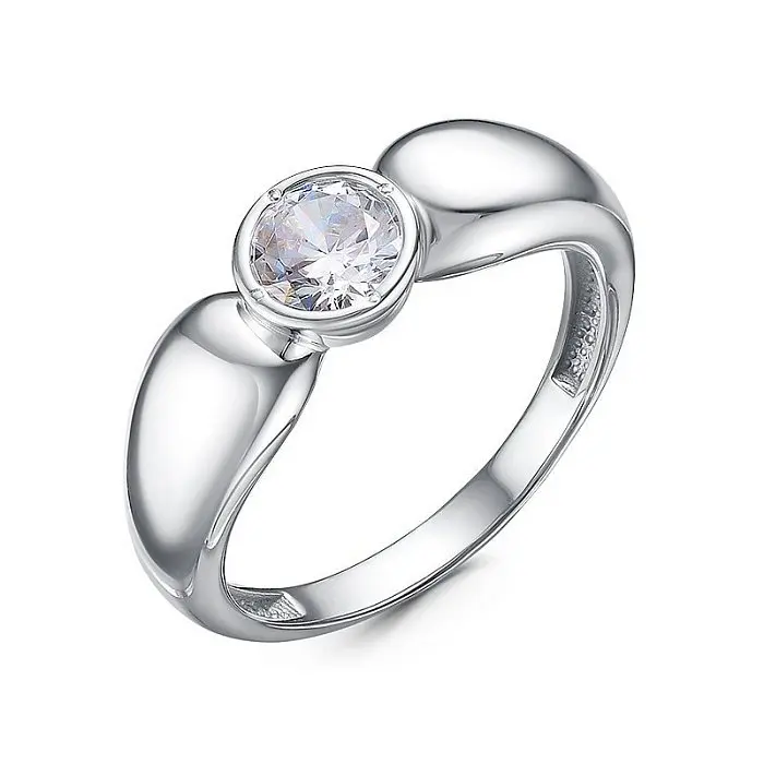 Кольцо декоративное из серебра