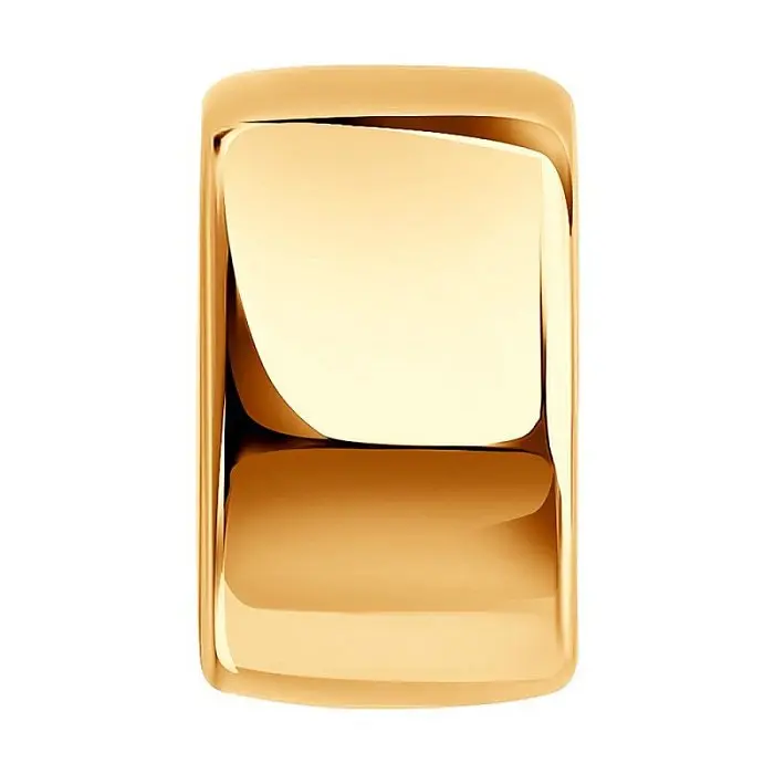 Подвеска бегунок из красного золота