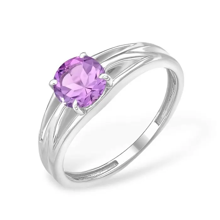 Кольцо декоративное из серебра