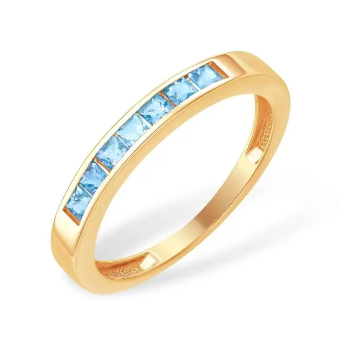 Кольцо декоративное из красного золота