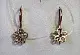 Серьги детские из красного золота