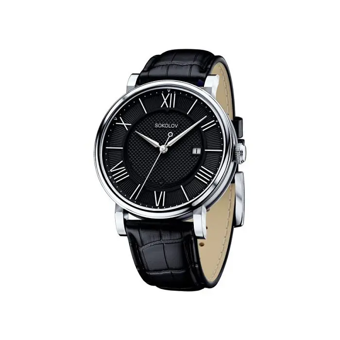 Часы мужские из серебра