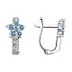 Серьги детские из серебра