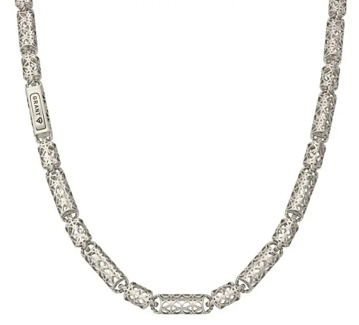 Браслет декоративный из белого золота