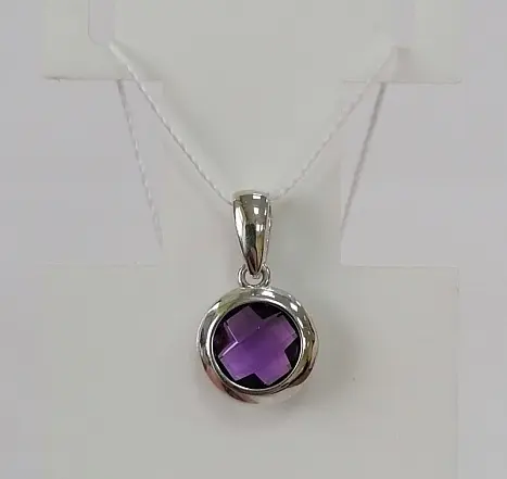 Подвеска декоративная из серебра