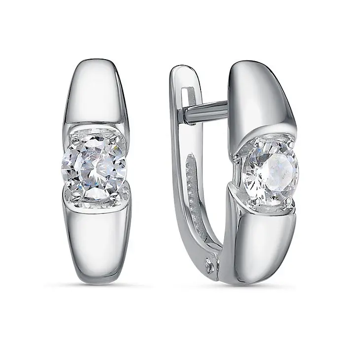 Серьги детские из серебра