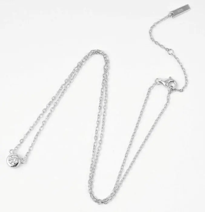 Цепь колье из серебра