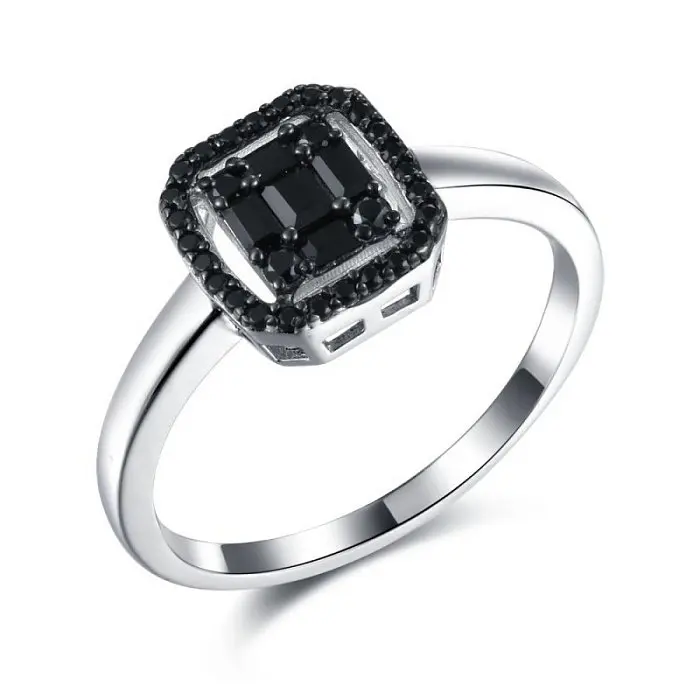 Кольцо декоративное из серебра