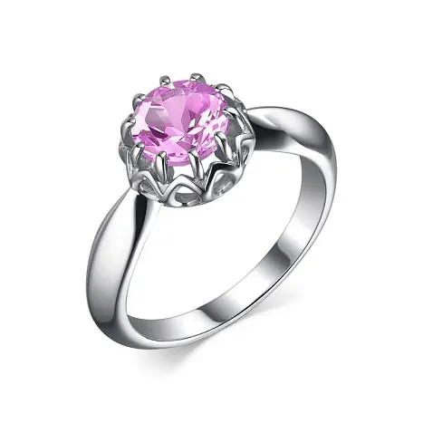 Кольцо декоративное из серебра