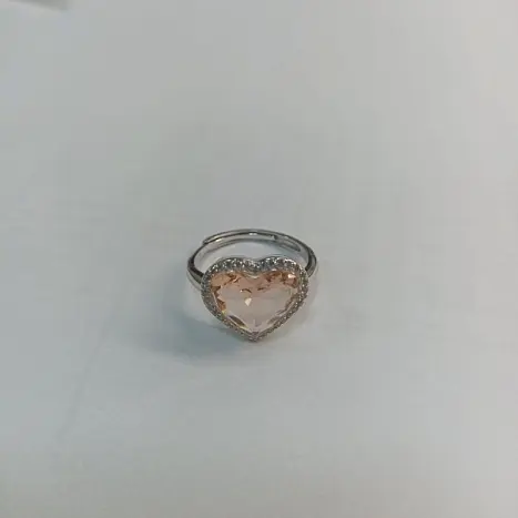 Кольцо декоративное из серебра
