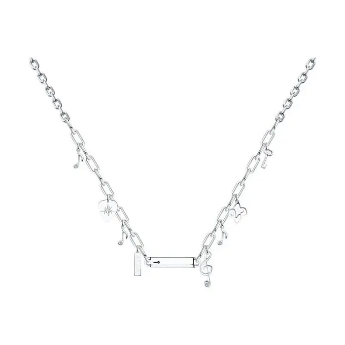 Цепь колье из серебра